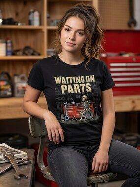 Waiting on Parts Mechanic Tee Unisex